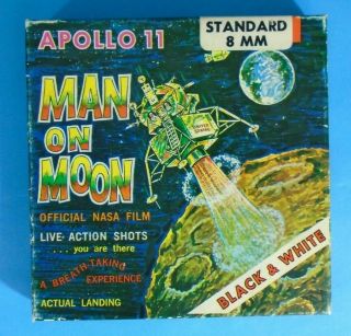 Apollo 11 Man On The Moon 8mm Ken Films Home Movie