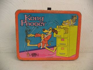 Vintage Hanna - Barbera Hong Kong Phooey Metal Lunchbox No Thermos