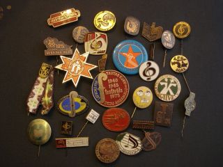 The Song And Dance Celebration Of Latvia Set Of Pins