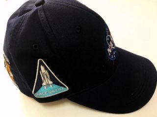 NASA Legacy Hat features NASA,  Mercury,  Gemini,  Apollo and Space Shuttle emblems 3