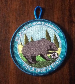 2019 World Scout Jamboree Patch Field Sports Ist Staff Mt.  Jack Experience