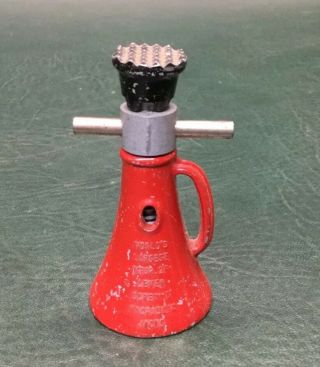 Vintage Red Simplex Mini Screw Jack Templeton Kenly & Co.  Chicago