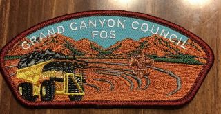 Grand Canyon Council Fos Csp Friends If Scouting Council Shoulder Patch