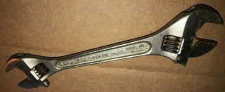 Vintage 4 - 6 In Crescent Wrench Crestoloy Double Ended