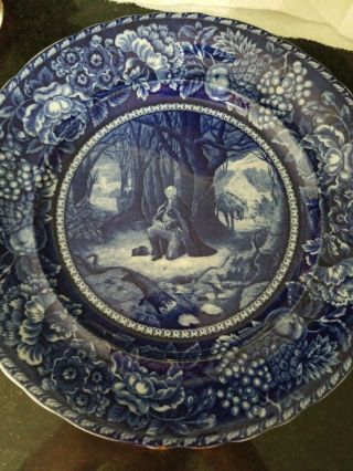 Rowland And Marsellus Staffordshire Plate,  Washington 