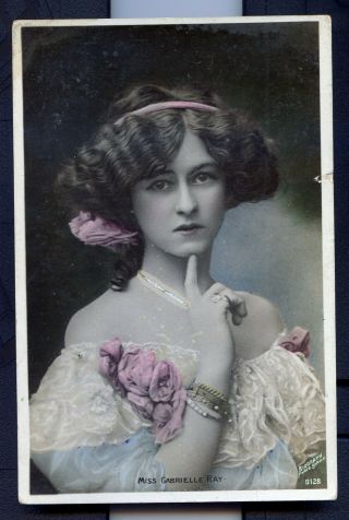 8 Edwardian Postcards : Actress 