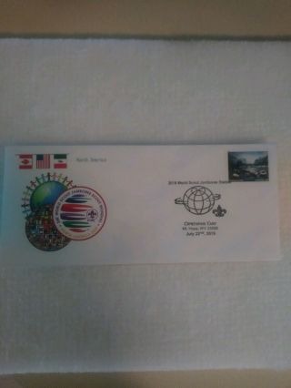 2019 World Scout Jamboree First Day Of Issue Postal Envelope Opening Day