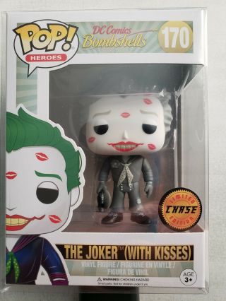 Funko Joker With Kisses Chase.  Small Ding In Corner