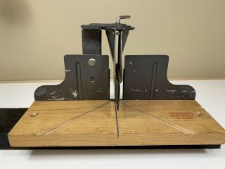 Vintage Stanley No.  116 Metal Frame Miter Box