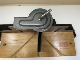 Vintage Stanley No.  116 Metal Frame Miter Box 5
