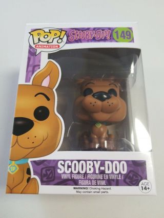 Funko Pop Animation Scooby - Doo 149 Rare Vaulted Vinyl Figure W/protector