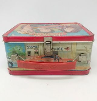 THE DUKES OF HAZZARD Vintage 1980 Aladdin Lunchbox No Thermos 3