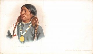 F65/ Native American Indian Postcard? C1910 Ute Chief Piah 10