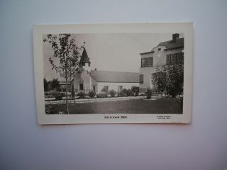 Rppc Postcard Eglise De Sullivan Abitibi Quebec Canada