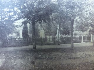 Scarce Antique Stereoview Montgomery Cemetery in Norristown Pa S R Fisher Photo 4
