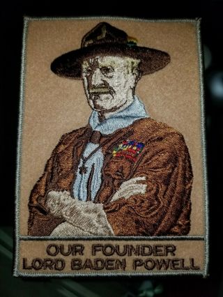 2019 World Scout Jamboree Felt Baden Powell Back Patch