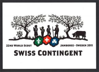 2011,  22nd WORLD SCOUT JAMBOREE SWEDEN,  POSTCARDS 2