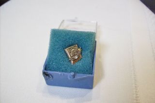10k Lgb Springs Mills Service Awards Lapel Pin With Diamond