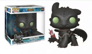 Funko Pop 686 - Target Exclusive - Toothless - 10 " - How To Train Your Dragon