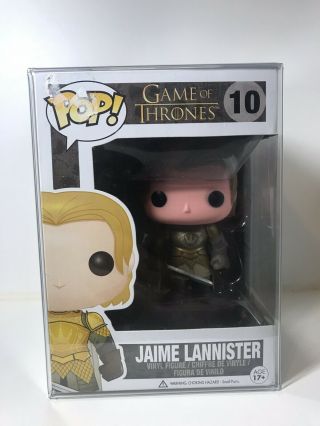 Funko Pop Game Of Thrones 10 Jaime Lannister In Armor Vaulted Retired