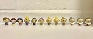 Disney Funko Pint Size Heroes Snow White And The Seven Dwarfs Set Of 12 Figures