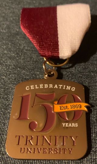 2019 Trinity University Celebrating 150 Years Fiesta Medal - Very Rare