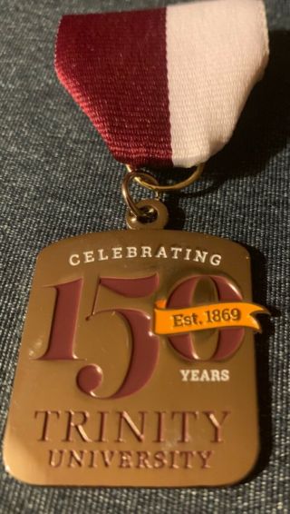 2019 Trinity University Celebrating 150 years FIESTA MEDAL - Very Rare 2