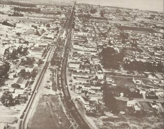 Costa Mesa Aerial Newport Blvd 1930 