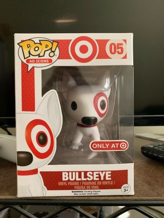 Funko Pop Ad Icons Bullseye (target Dog) Exclusive Limited Edition Figurine 5