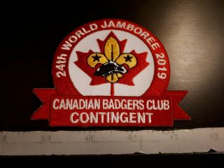24th World Scout Jamboree Canadian Badgers Club