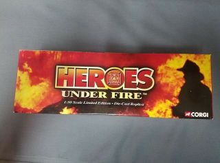 Corgi " Heroes Under Fire " Mack Cf Pumper,  Tamaqua,  Pa,  1/50th Scale