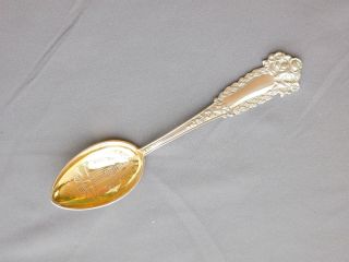 Silver Souvenir Spoon - 1901 Pan - Am Expo
