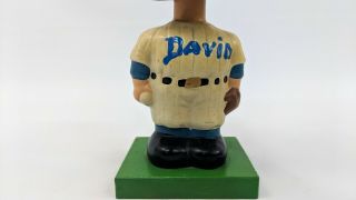 Vintage 1960 ' s Little Boy David Baseball Player Bobblehead Nodder Made In Japan 2