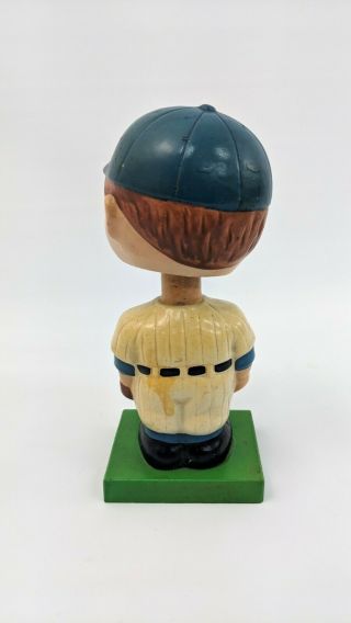 Vintage 1960 ' s Little Boy David Baseball Player Bobblehead Nodder Made In Japan 5