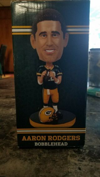 Aaron Rodgers Green Bay Packers 2011 Associated Bank Bobblehead