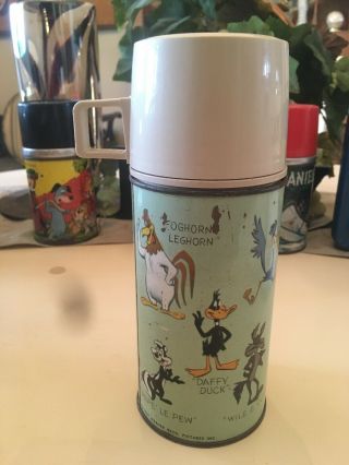 Looney Tunes Thermos 1959 Warner Brothers