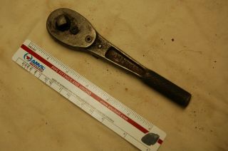 Vintage / Antique Rare Husky H5125 3/8 " Drive Socket Wrench / Ratchet Tool Usa