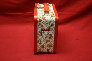Vintage 1980 Strawberry Shortcake Metal Lunch Box No Thermos 5