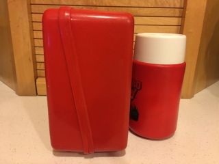 VINTAGE 1985 Anabasis Investments RAMBO Plastic Lunch Box - Thermos Sly Stallone 3