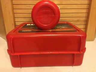 VINTAGE 1985 Anabasis Investments RAMBO Plastic Lunch Box - Thermos Sly Stallone 7