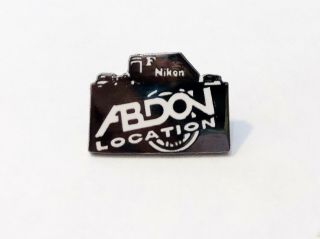 Nikon Abdon Location Rare Pin Gadget Tie Clip Badge Lapel Pins Vintage