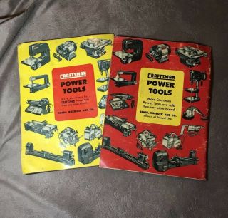 Vintage Sears And Roebuck Craftsmen Power Tool Catalogs 1950 And 1952 4
