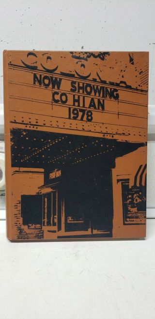 1978 Cortland High School Yearbook - Cortland Ny - Orig Hardcover