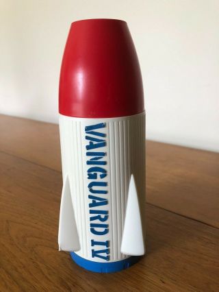 1961 Vanguard Iv Thermos For U.  S.  Space Corps Lunchbox Very Great Buy