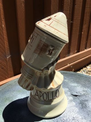 1969 Nasa Apollo Space Capsule Vintage Collectible Whiskey Decanter