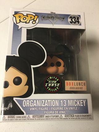 Funko Pop Chase Organization 13 Mickey Kingdom Hearts Box Lunch Exclusive 334