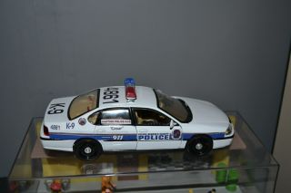 Prince Georges County K9 Police 2001 Chevy Impala Sedan 1/24th Scale