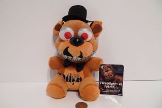 8 " Nightmare Freddy Fazbear Five Nights At Freddy 