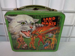 Vintage 1968 Land Of The Giants Metal Lunchbox No Thermos