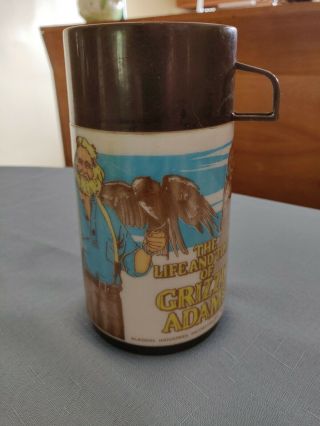 The Life And Times Of Grizzly Adams Thermos Aladdin 1977